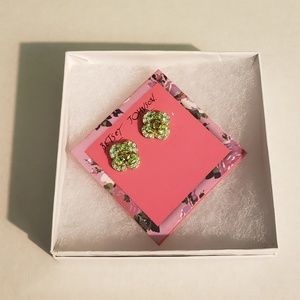 Betsey Johnson Flower Earrings